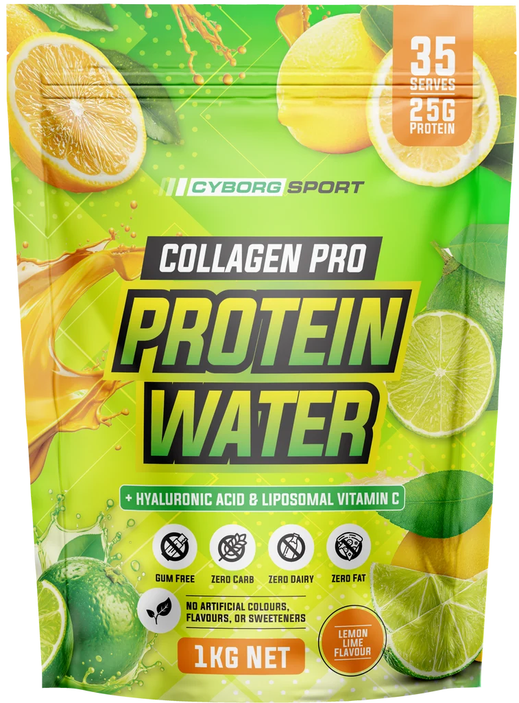Cyborg Sport Collagen Pro Protein Water 1kg Lemon Lime