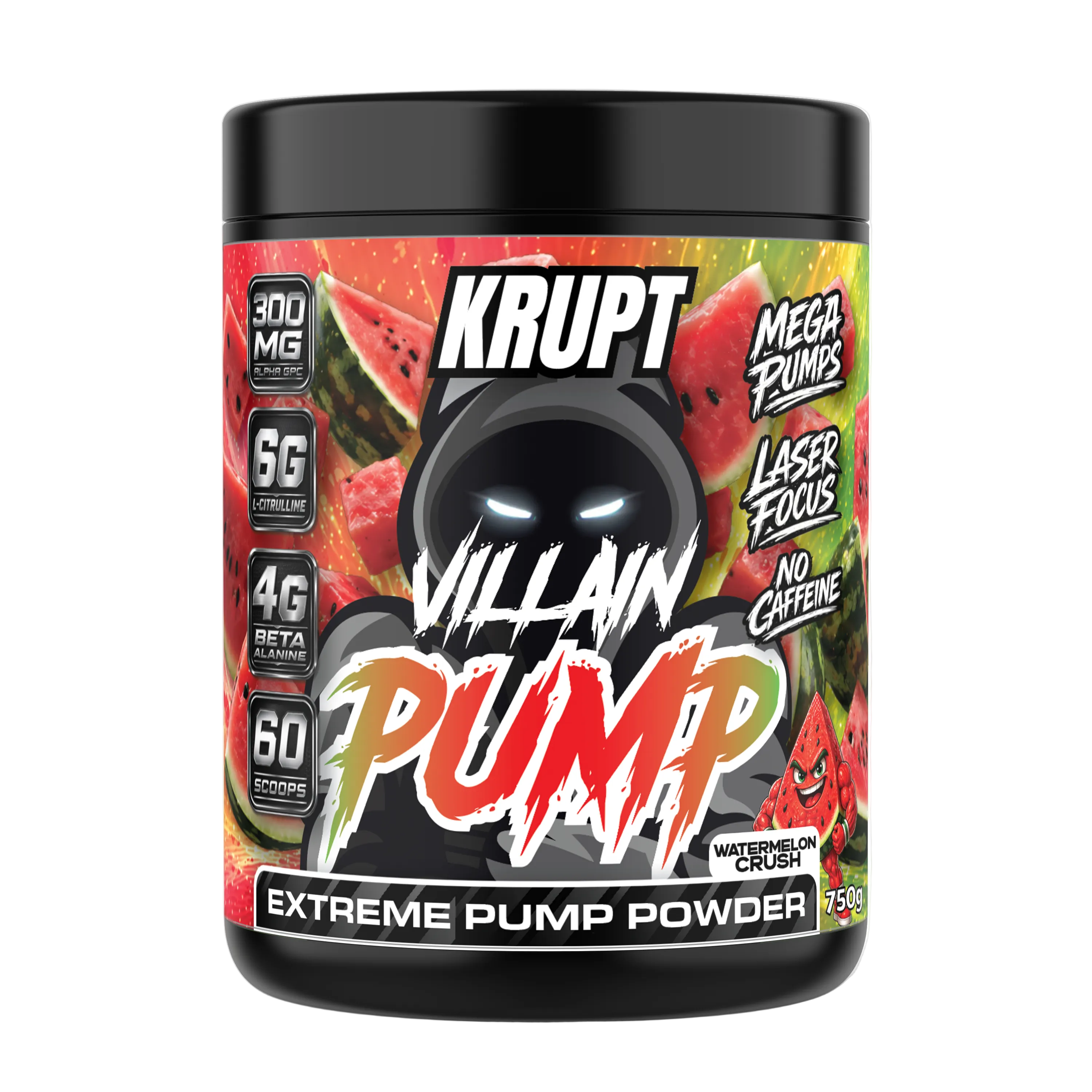 Krupt Villain Pump Extreme Pump Powder