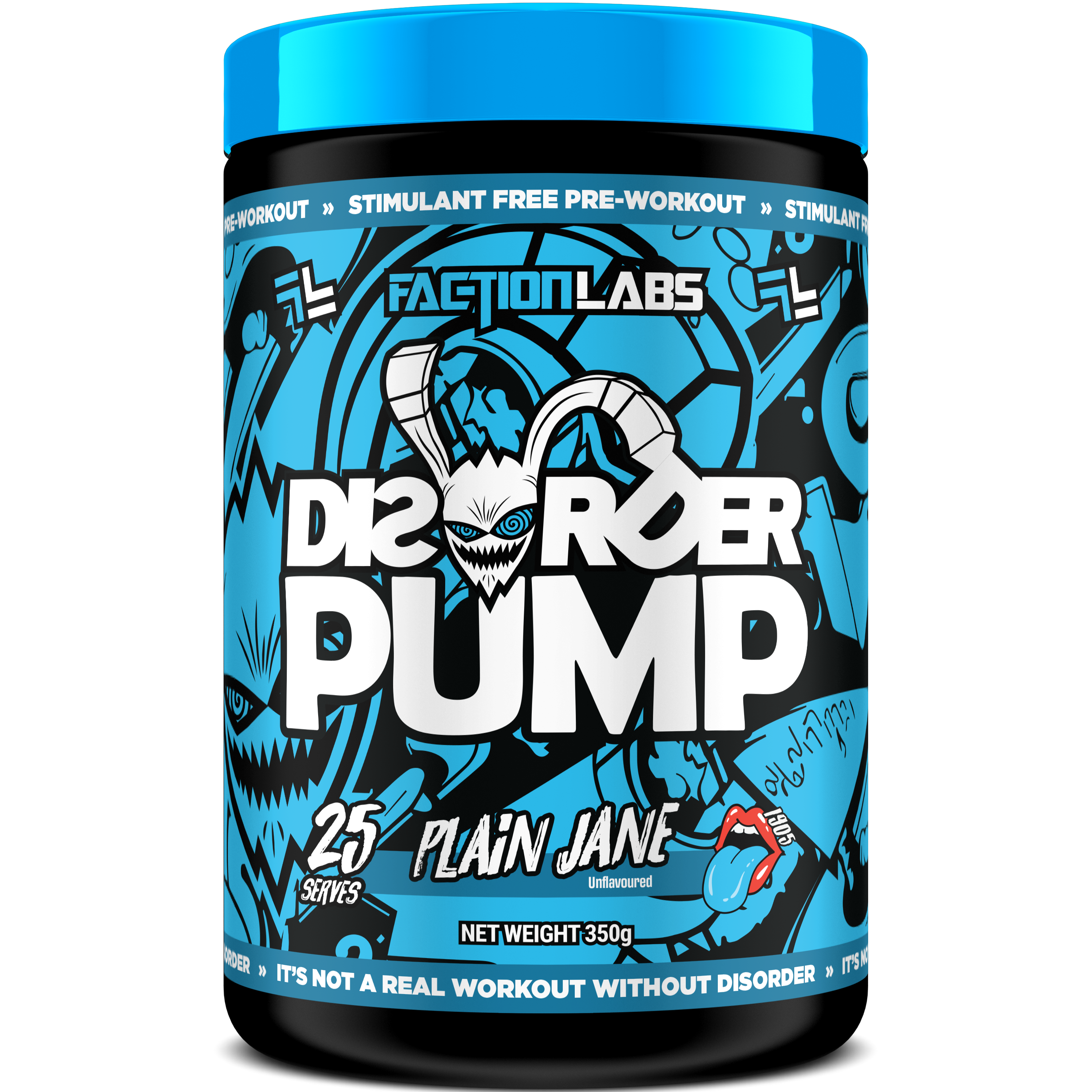 Faction Labs Disorder Pump Stimulant Free Pre-Workout