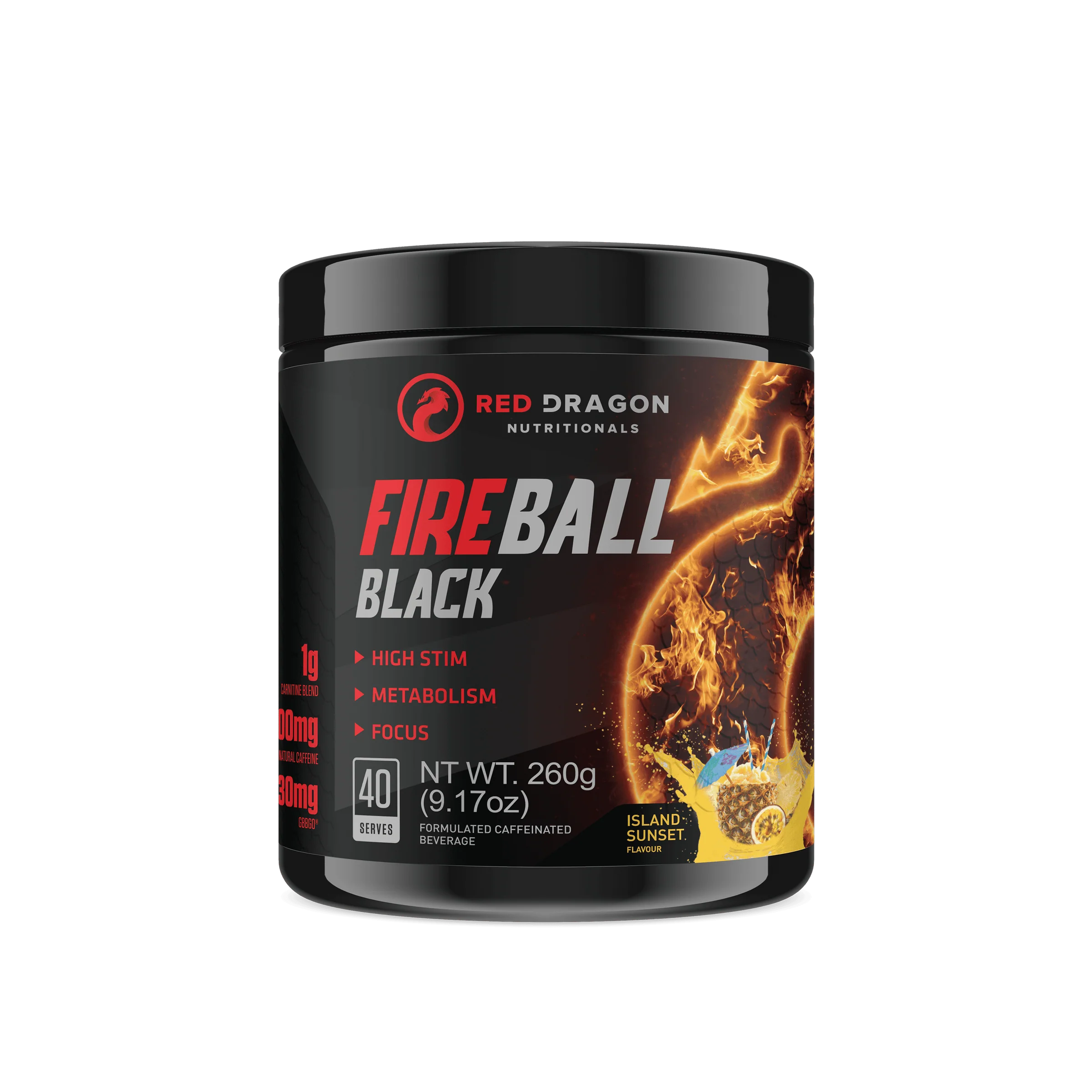 Red Dragon Nutritionals Fireball Black