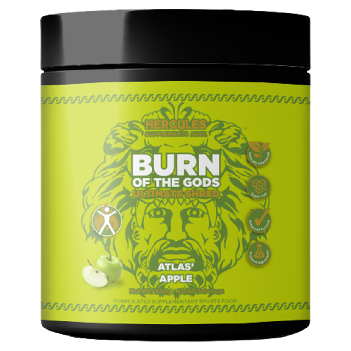 Hercules Burn of the Gods Ultimate Shred - Athena's Mixed Berry