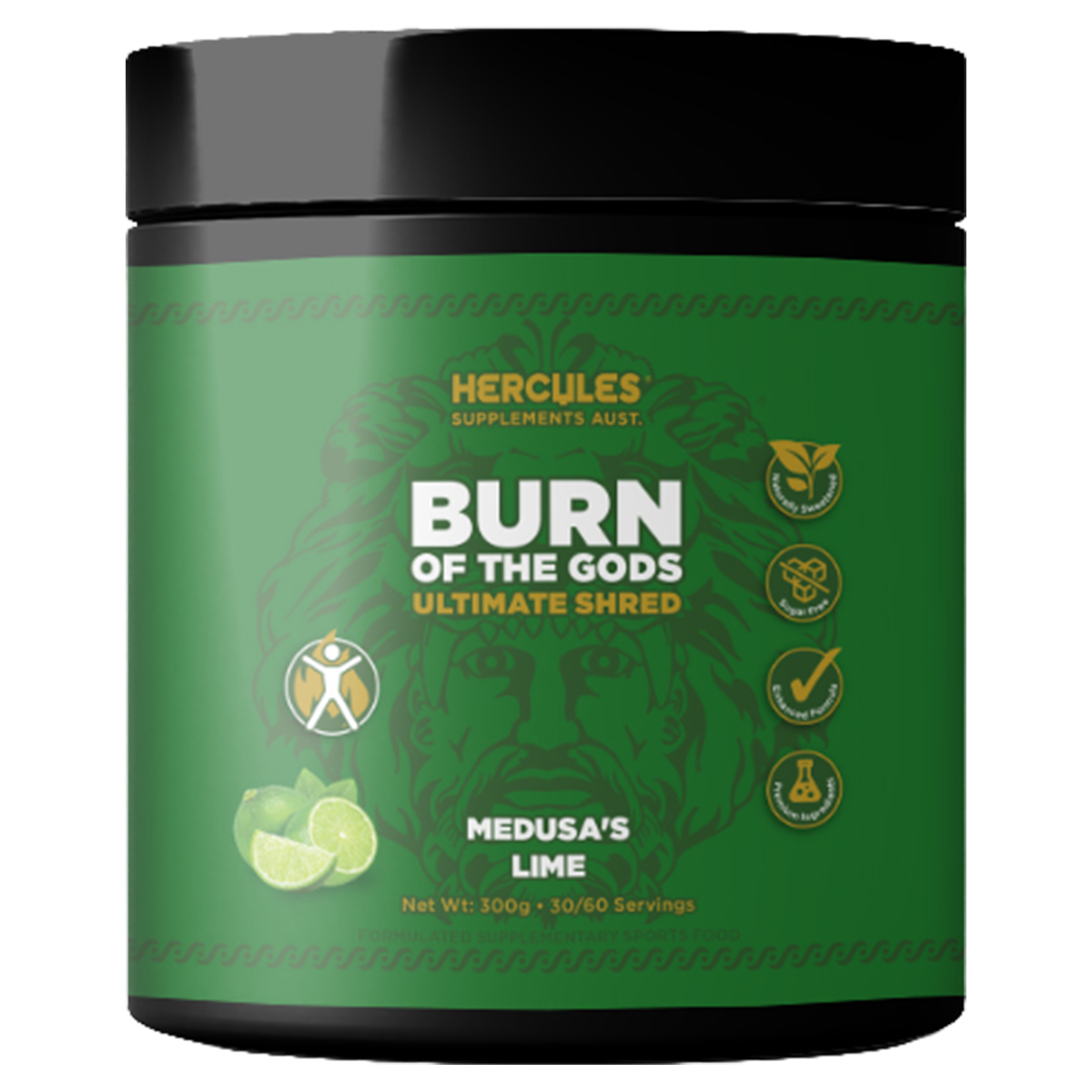 Hercules Burn of the Gods Ultimate Shred - Athena's Mixed Berry