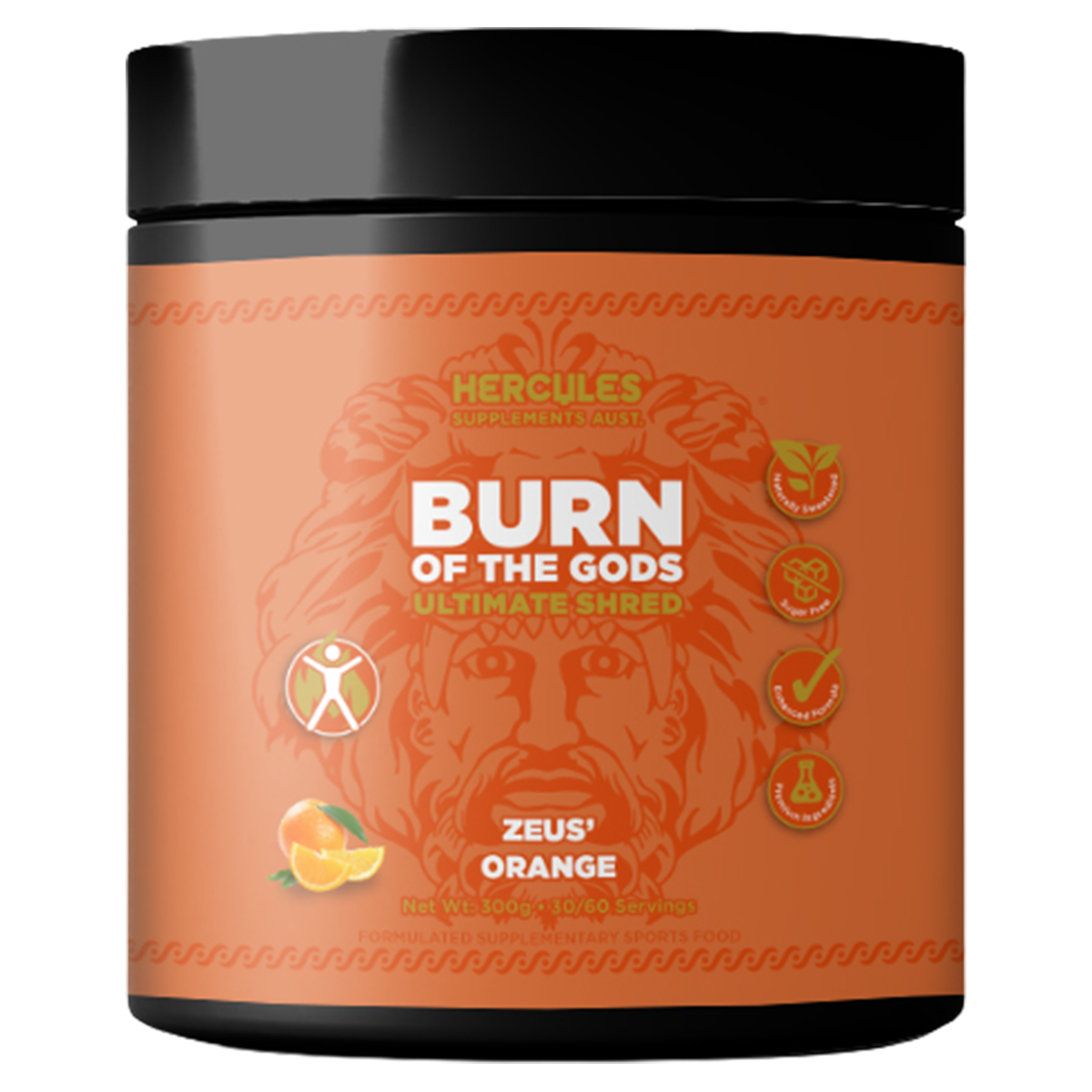 Hercules Burn of the Gods Ultimate Shred - Athena's Mixed Berry