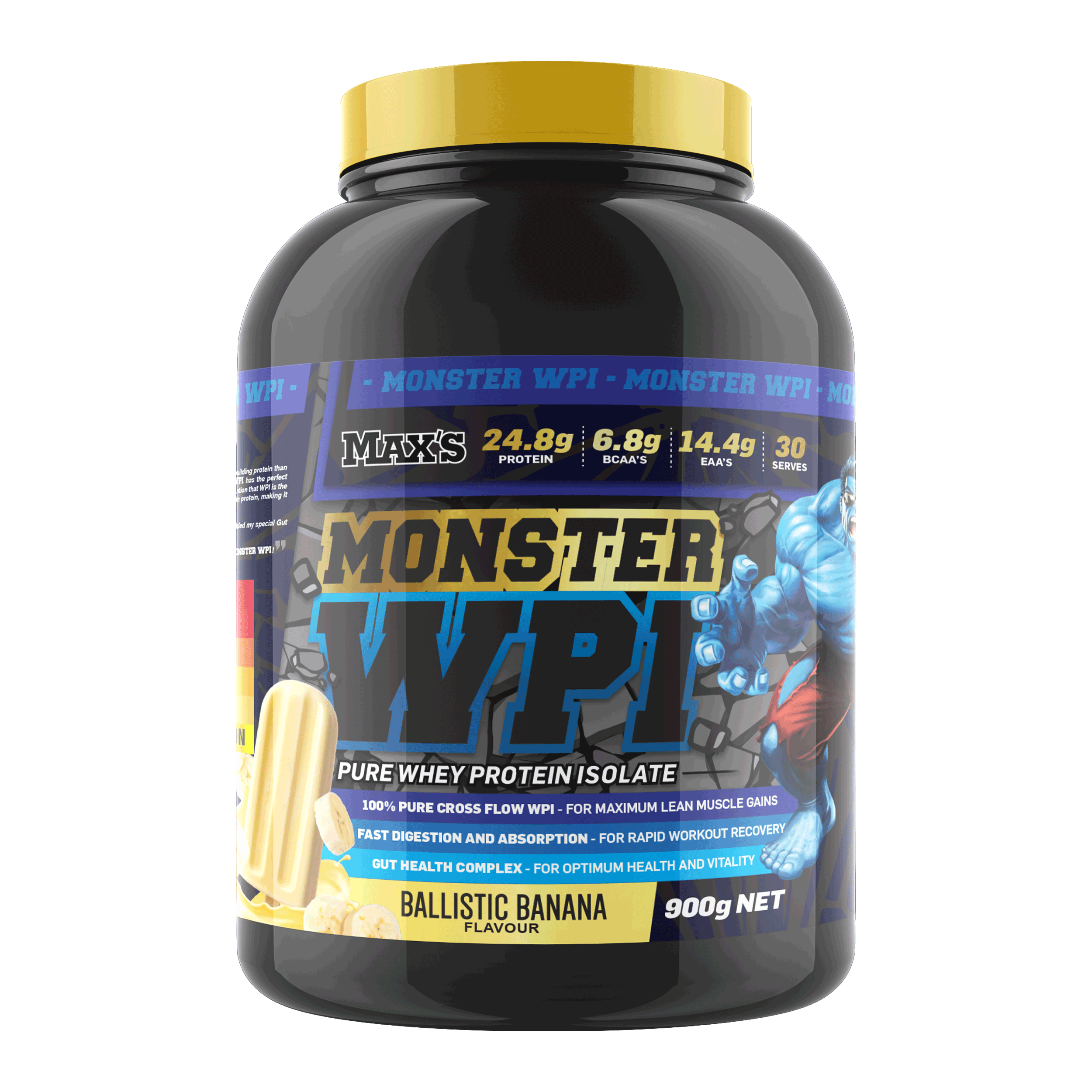 Max's Monster WPI – Pure Whey Protein Isolate