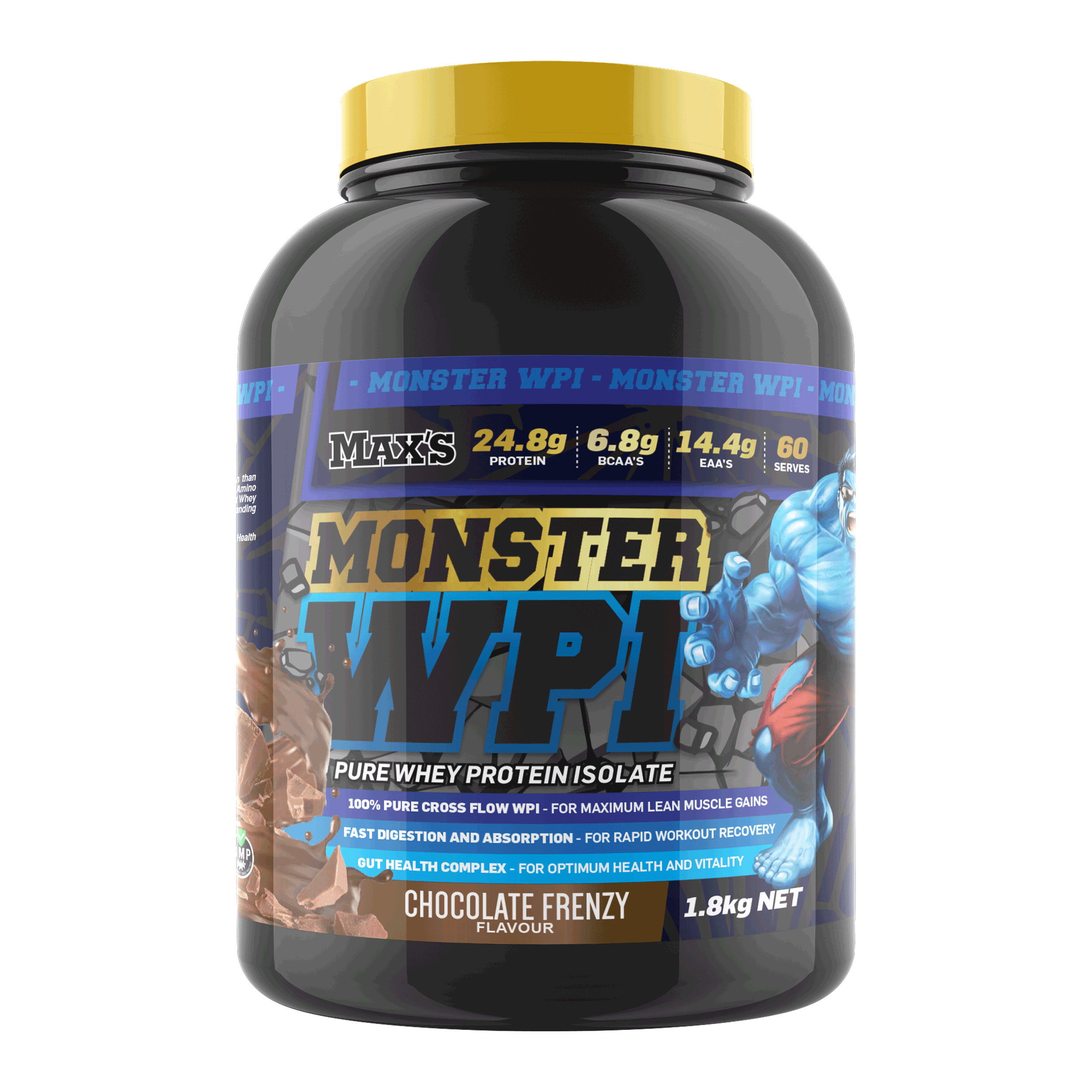 Max's Monster WPI – Pure Whey Protein Isolate