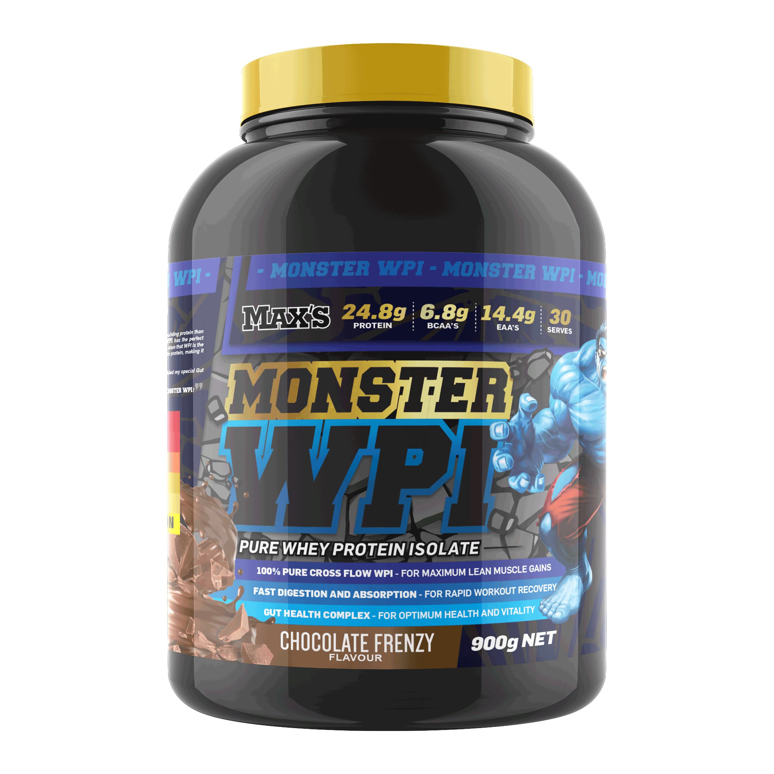 Max's Monster WPI – Pure Whey Protein Isolate