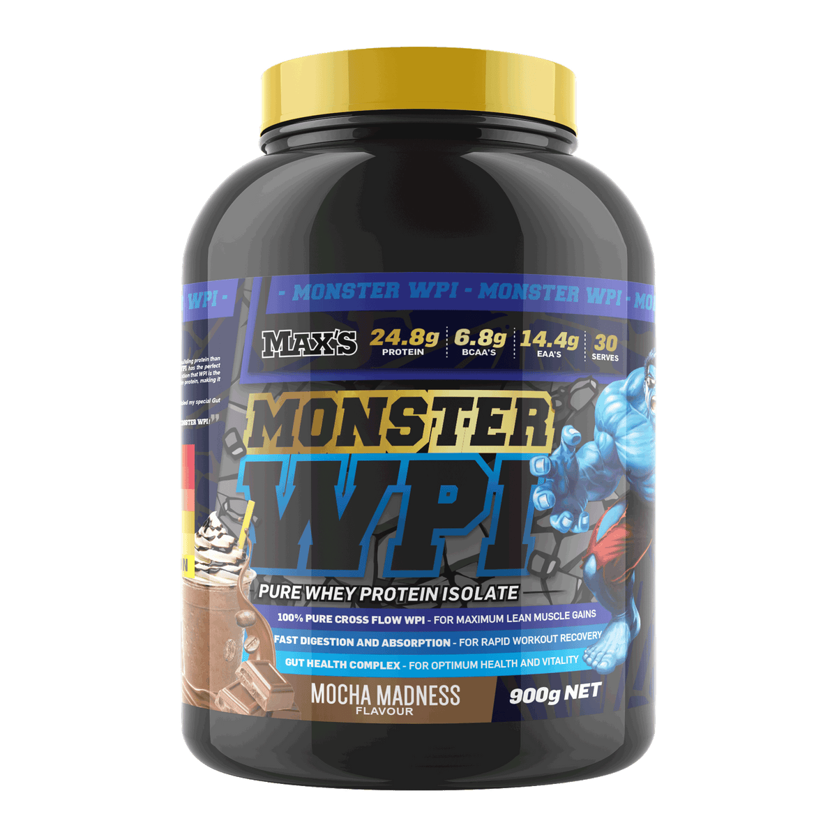 Max's Monster WPI – Pure Whey Protein Isolate