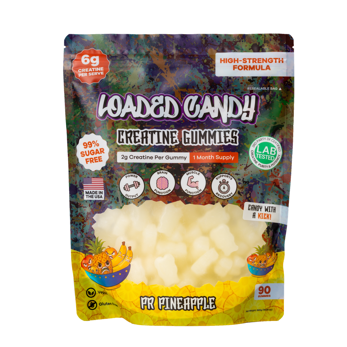 Loaded Candy Creatine Gummies