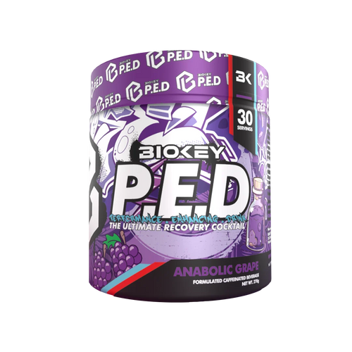 Biokey P.E.D Performance Enhancing Drink 270g Anabolic Grape
