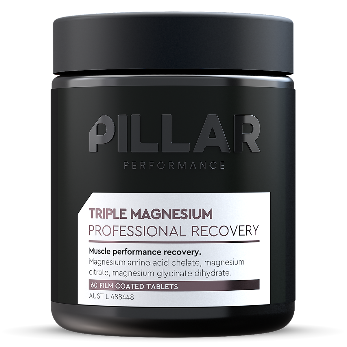 Pillar Performance Triple Magnesium Professional Recovery 60 Tablets