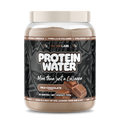 Protein water container with Factor Labs branding on a white background