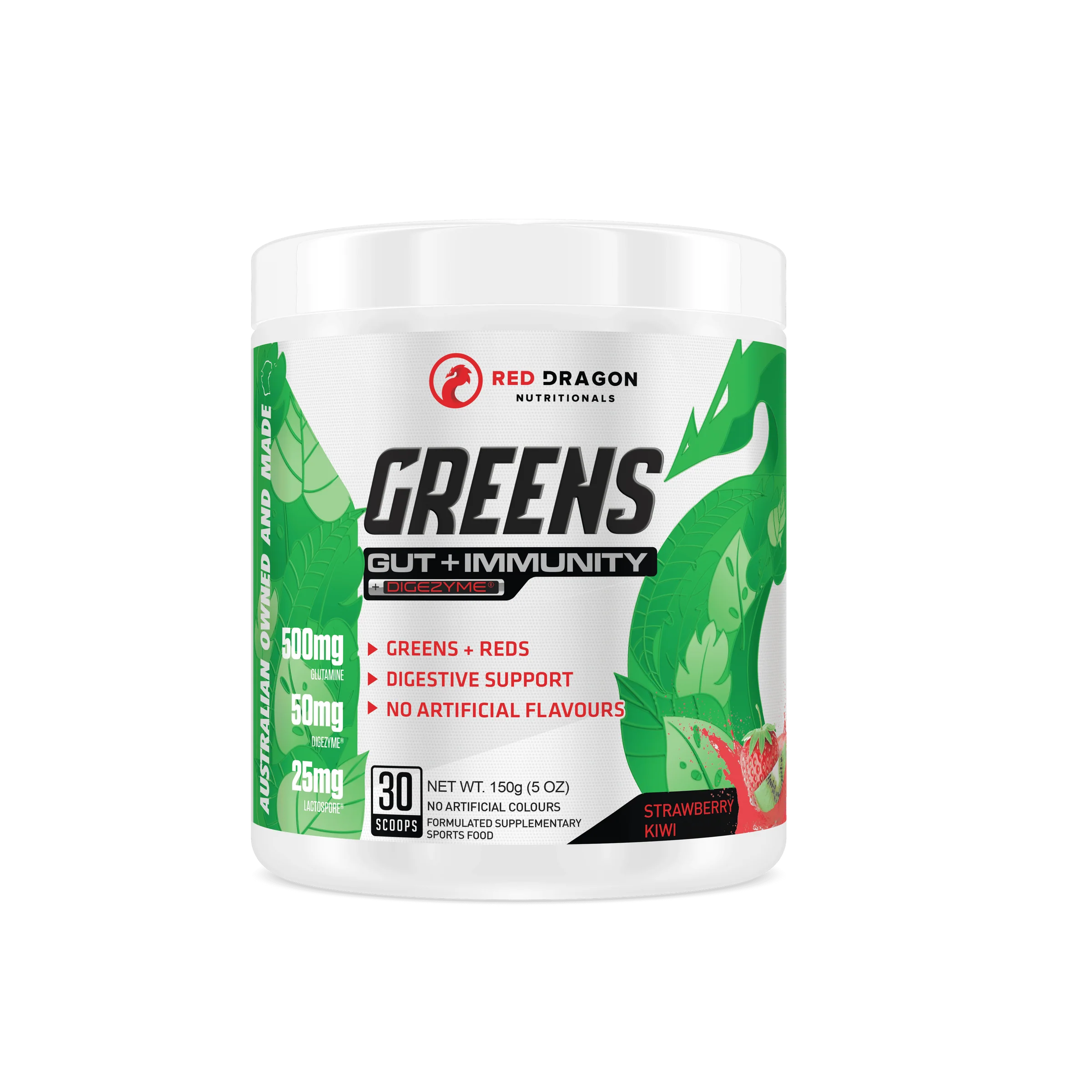 Red Dragon Nutritionals Greens Gut + Immunity