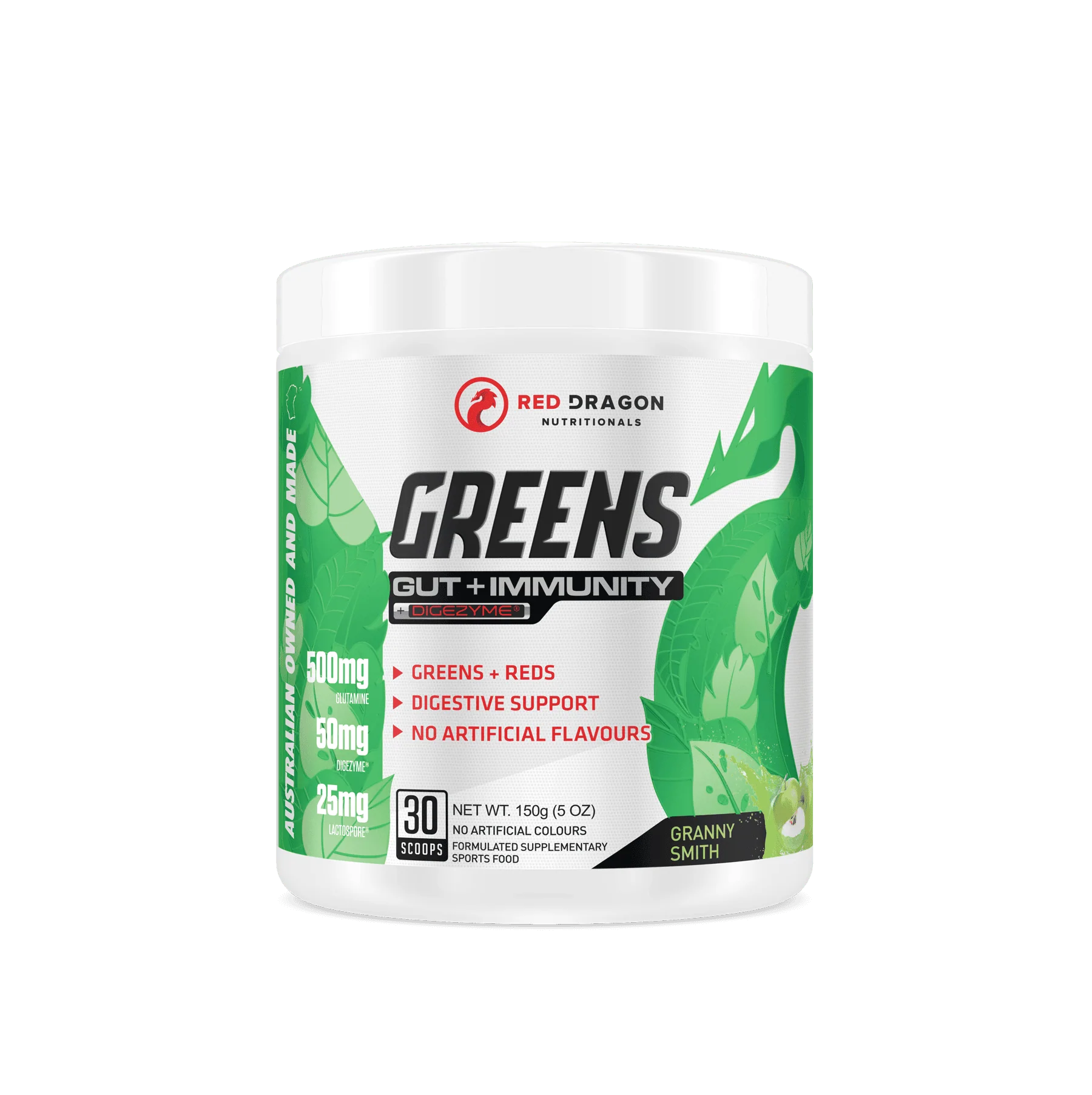 Red Dragon Nutritionals Greens Gut + Immunity