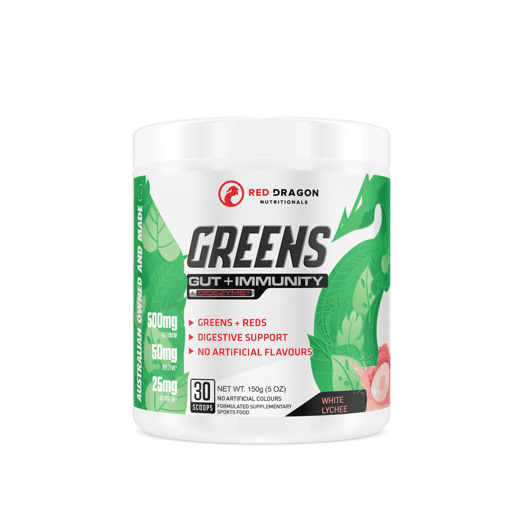 Red Dragon Nutritionals Greens Gut + Immunity