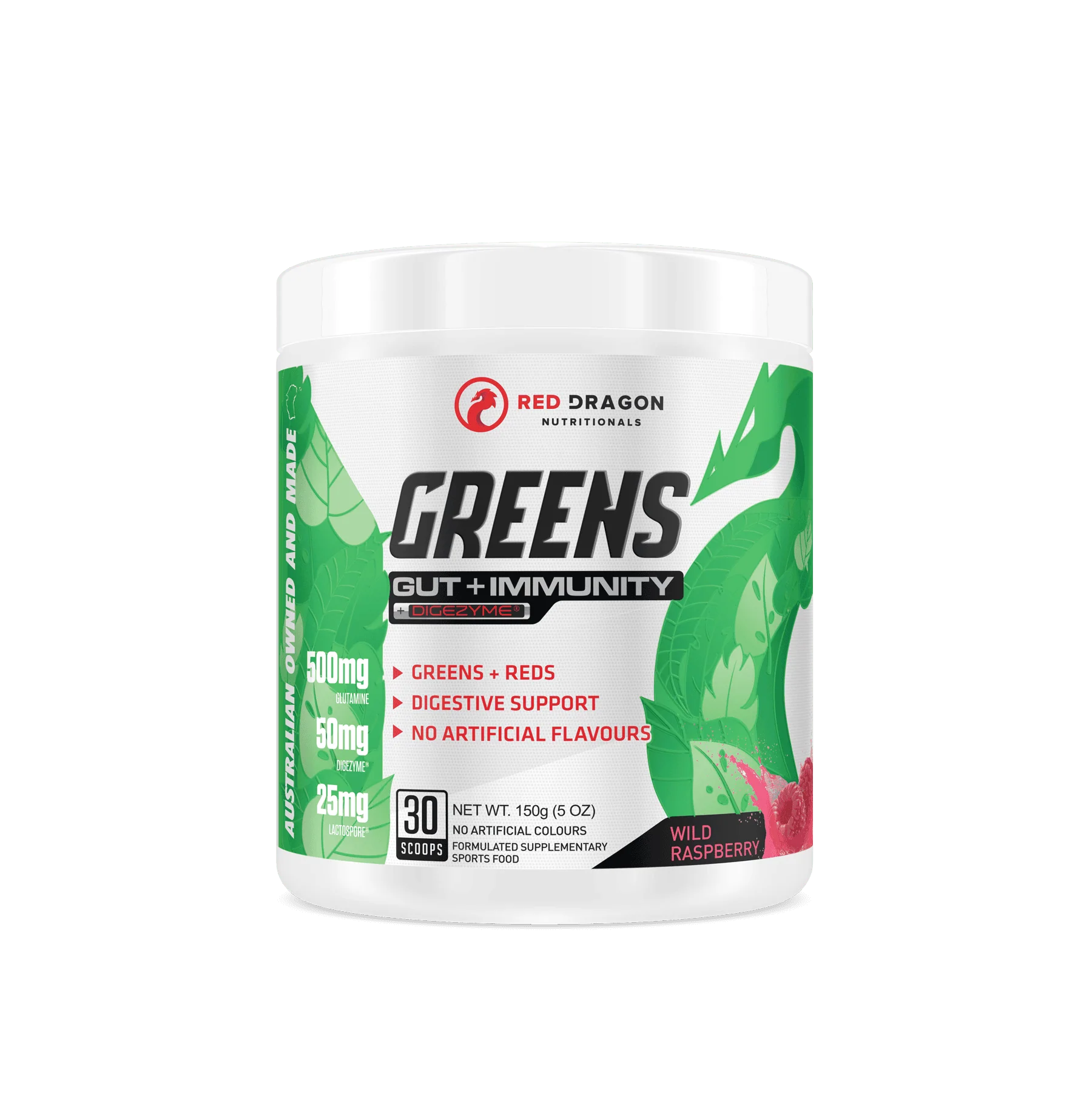 Red Dragon Nutritionals Greens Gut + Immunity