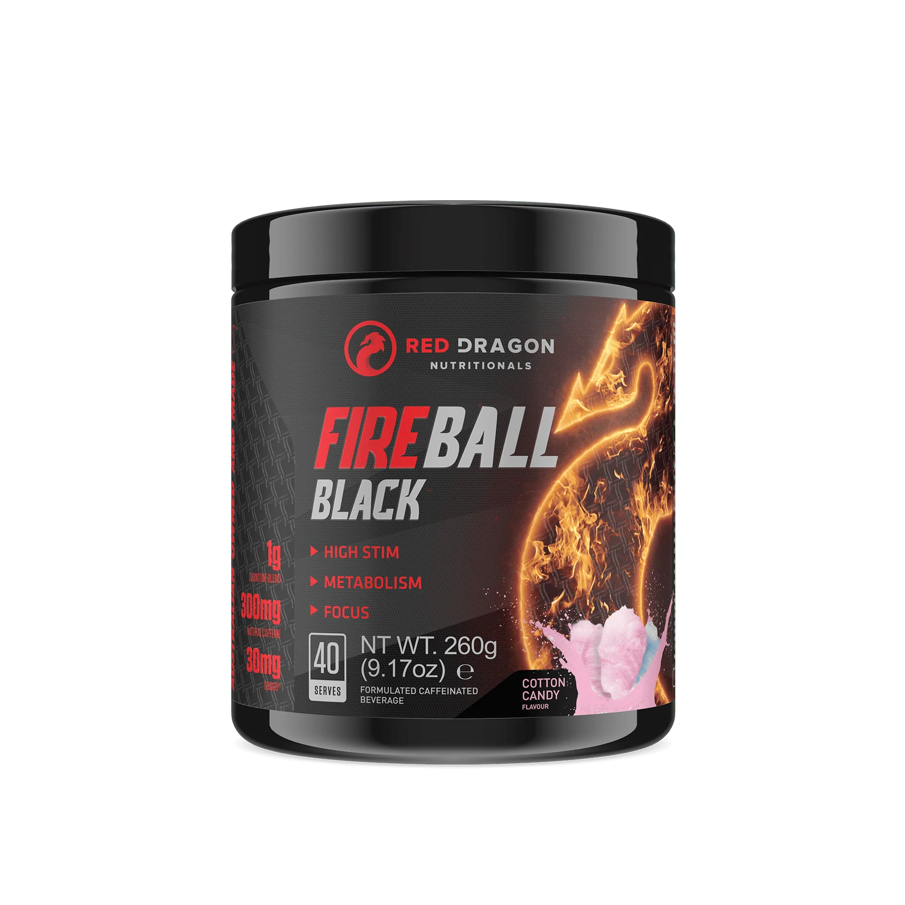 Red Dragon Nutritionals Fireball Black
