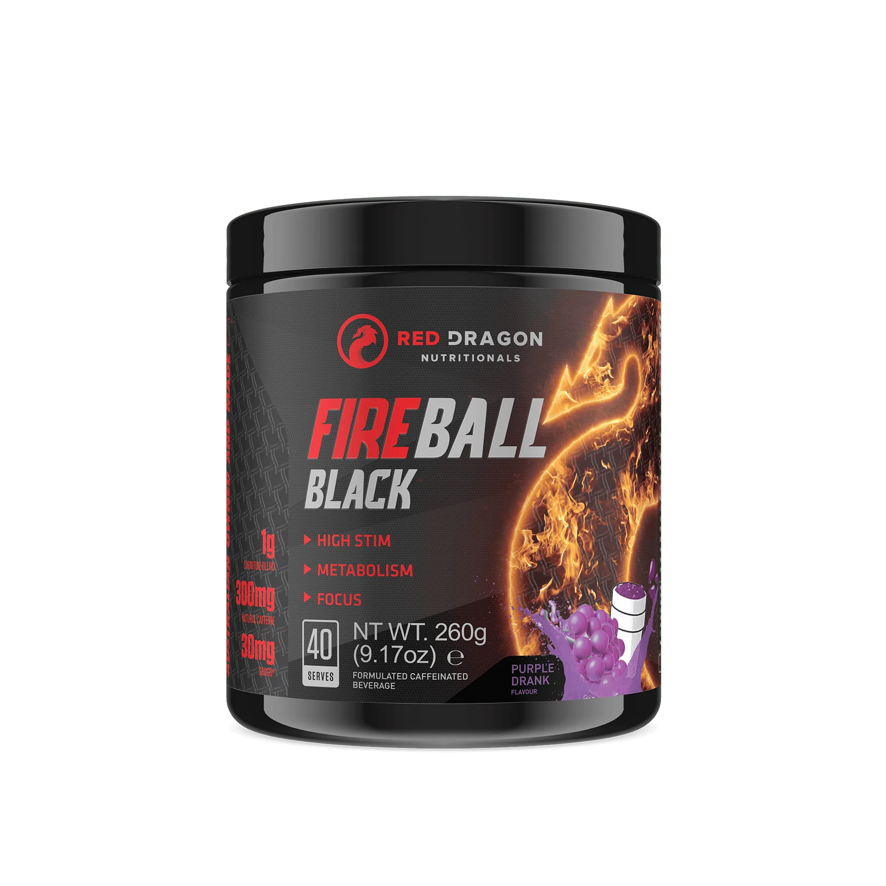 Red Dragon Nutritionals Fireball Black