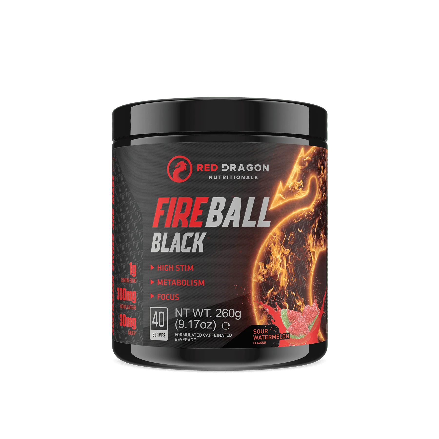 Red Dragon Nutritionals Fireball Black
