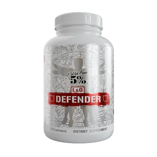 Rich Piana 5% Nutrition L&O Defender 270 Capsules Liver Organ Support