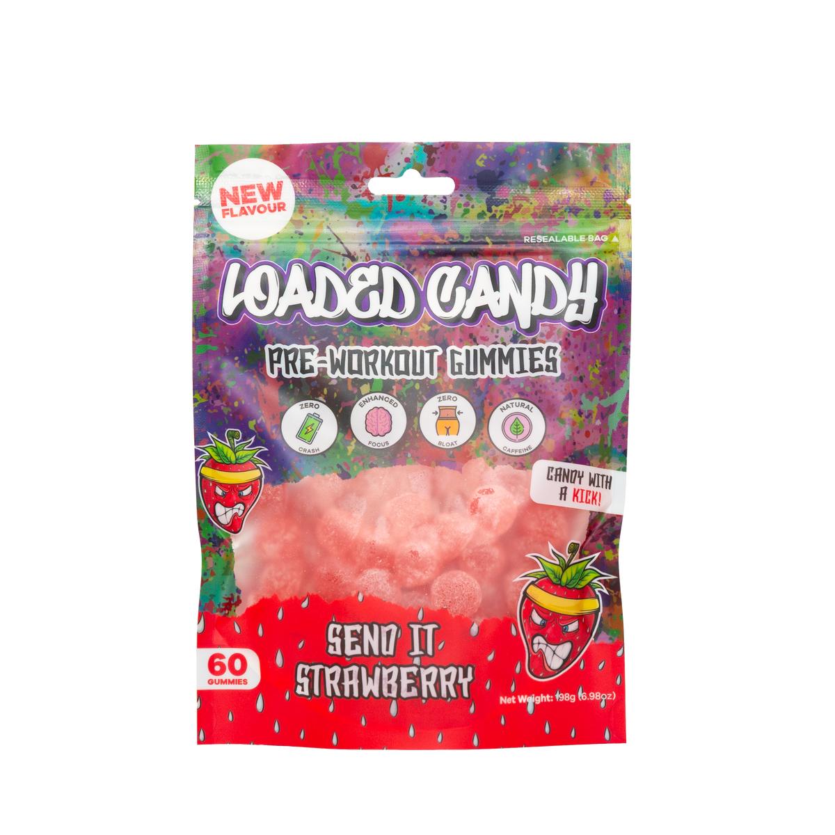 Loaded Candy Pre-Workout Gummies