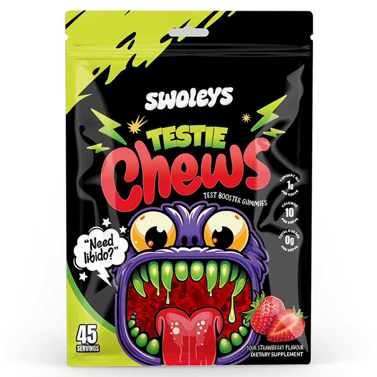 Swoleys Testie Chews Test Booster Gummies