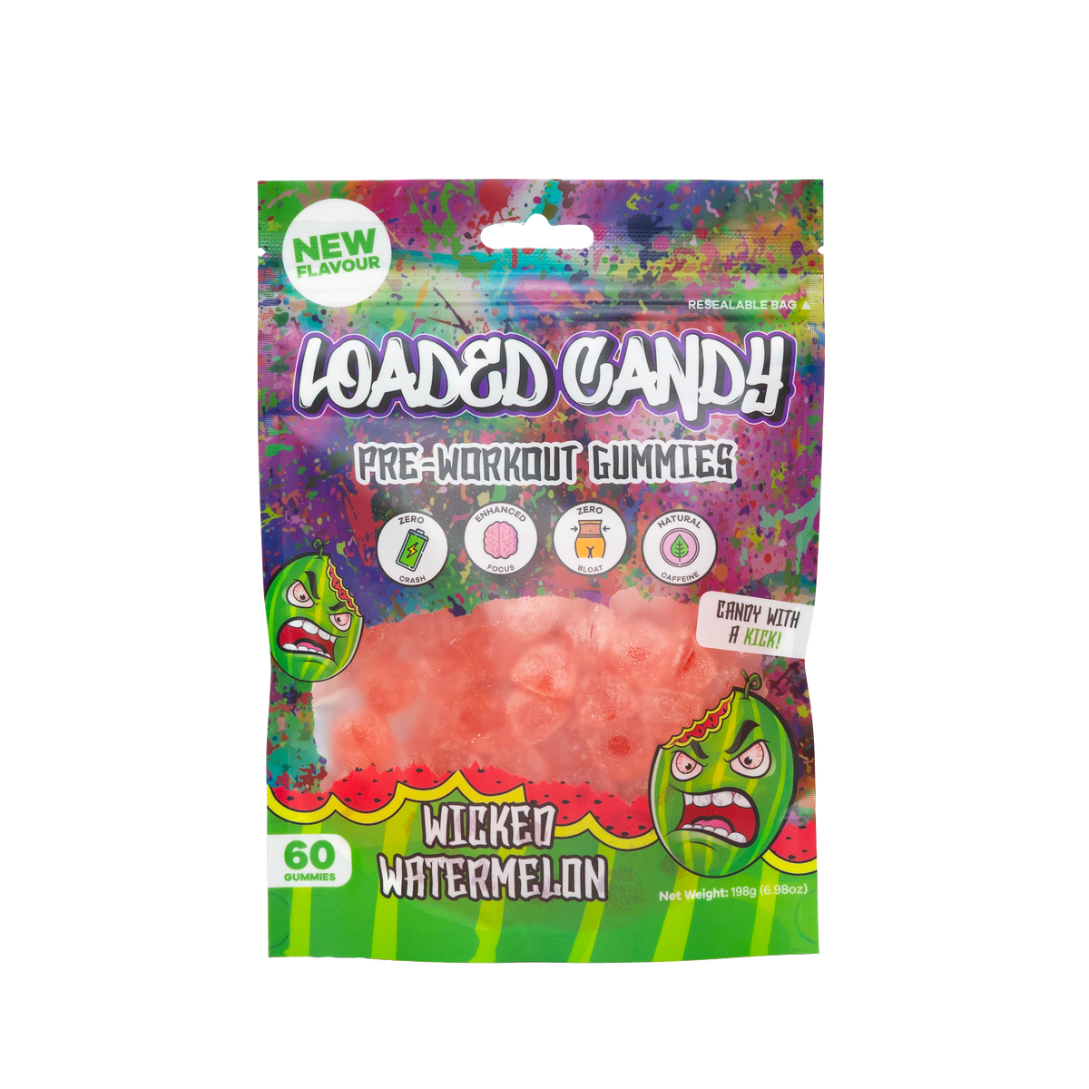 Loaded Candy Pre-Workout Gummies