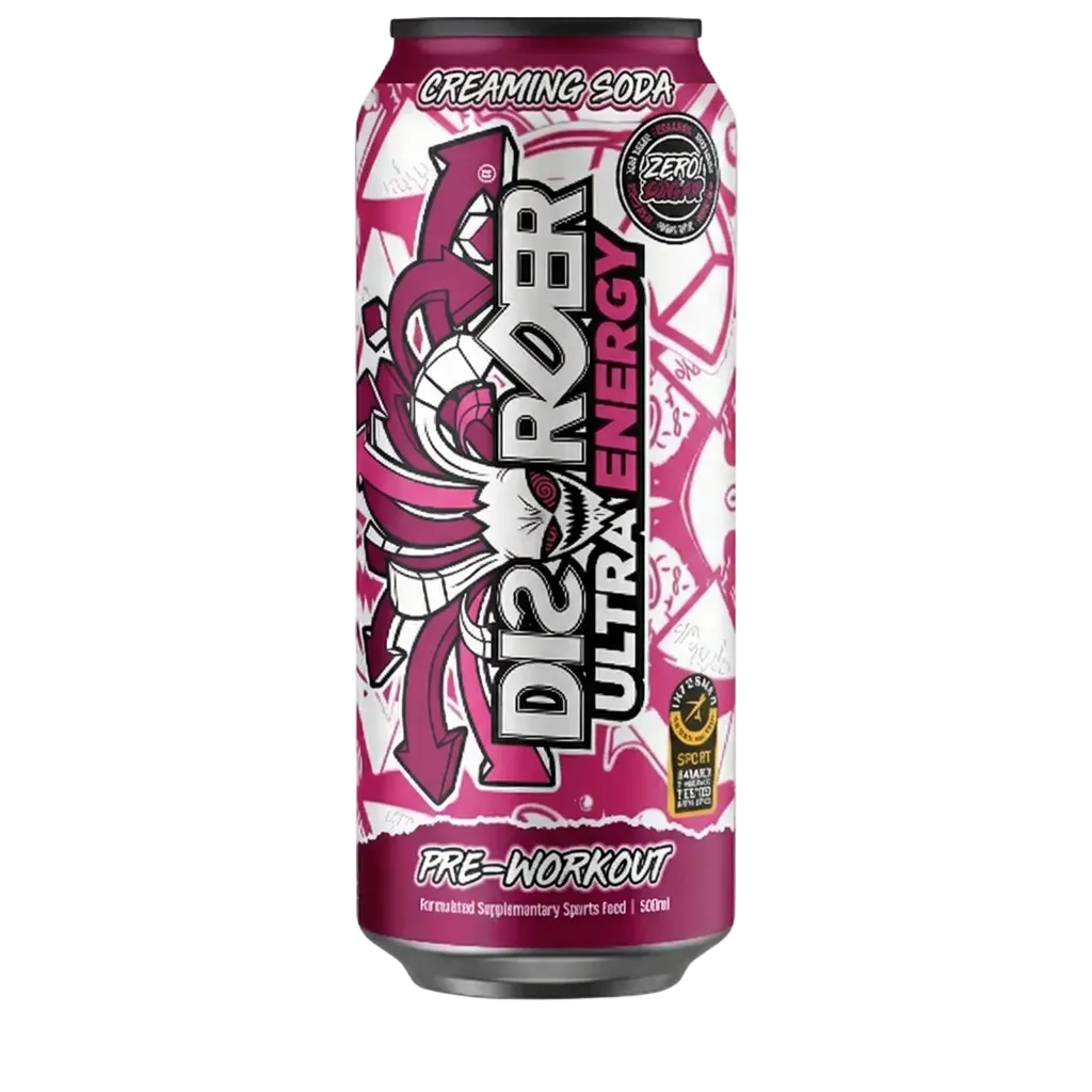 Creaming Soda, darker pink can mockup