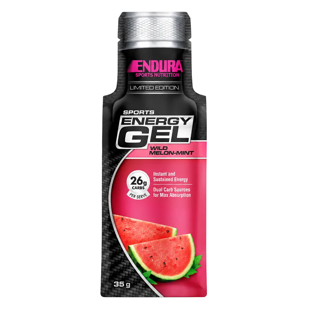 Endura Energy Gel Melon Mint on white
