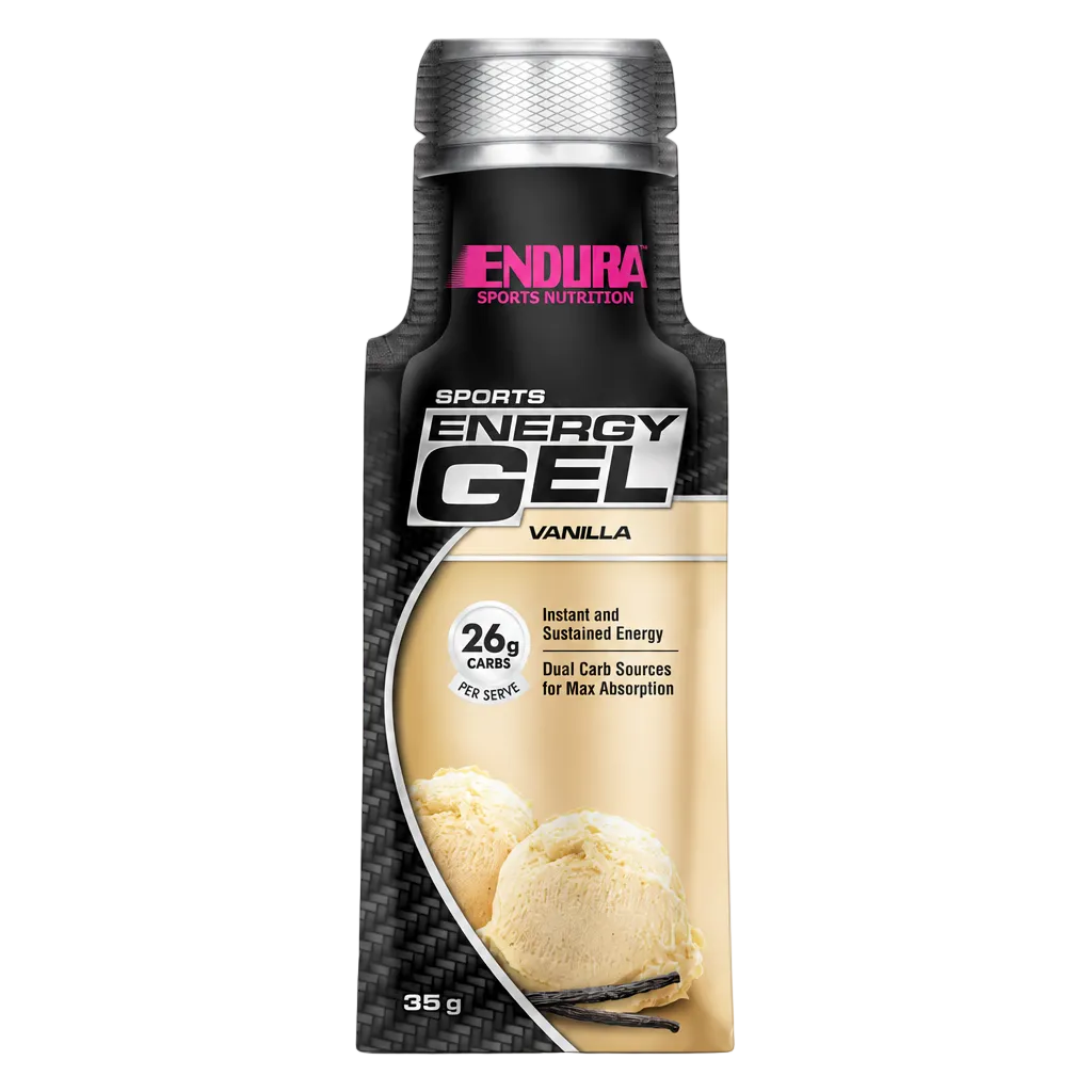 Endura Energy Gel Vanilla on white