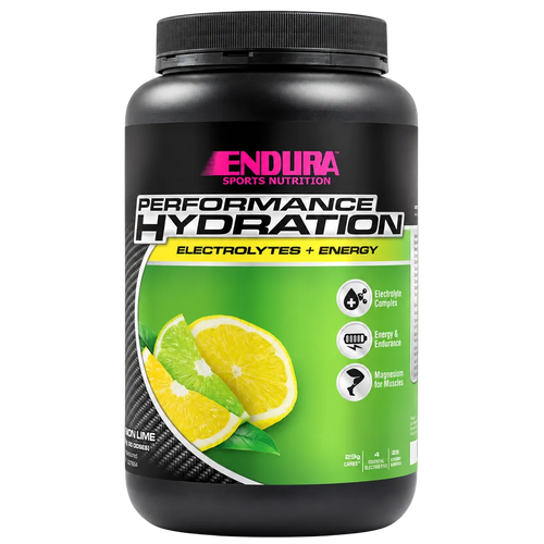 Endura Performance Hydration Lemon Lime second shot on white