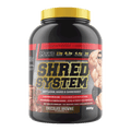 Max's Shred System supplement container with a white background