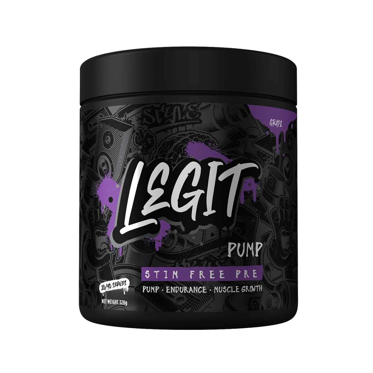 Legit Pump Stim Free Pre-Workout