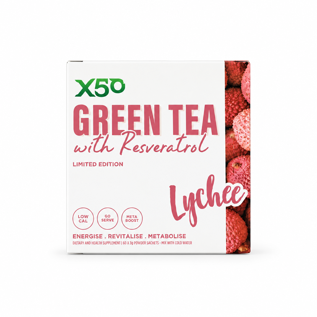 X50 Resveratrol Lychee Green Tea