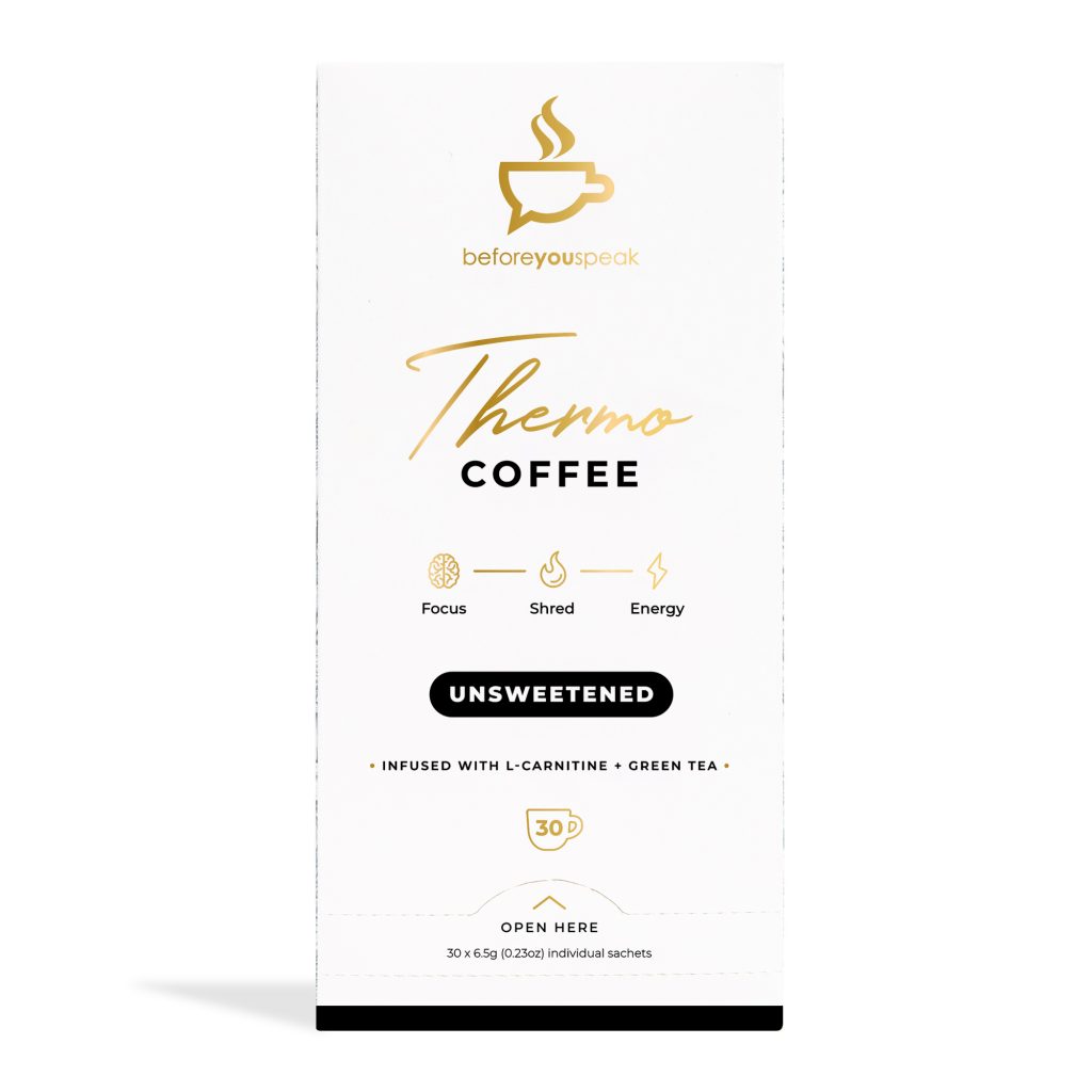 Beforeyouspeak Thermo Coffee Unsweetened Wagga Supps