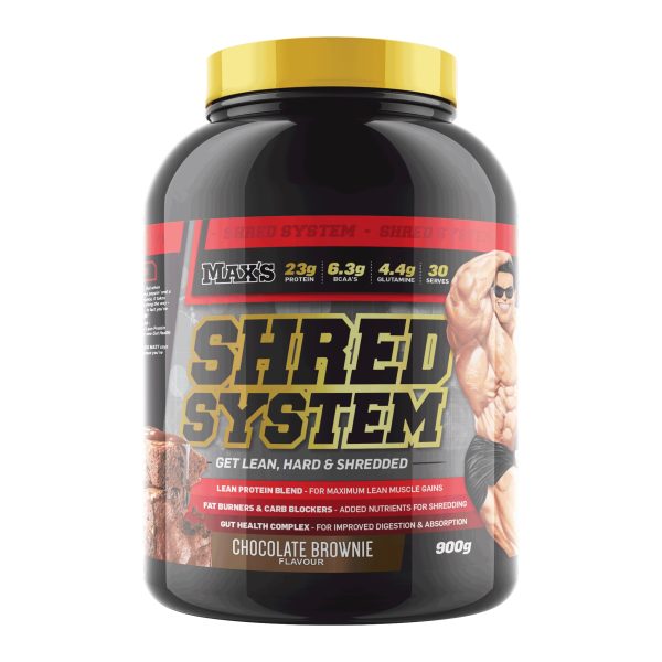 MAX'S - Shred's System: Chocolate Brownie